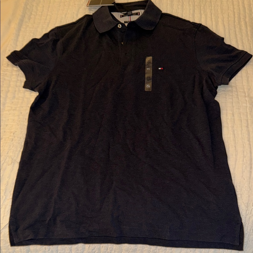 Tommy Hilfiger Navy Polo Shirt